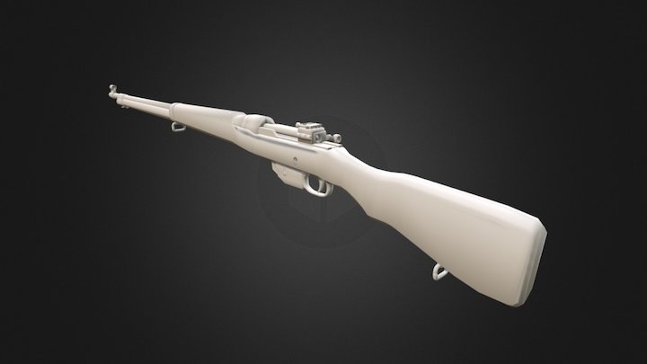 Ross Rifle Mk. III 3D Model