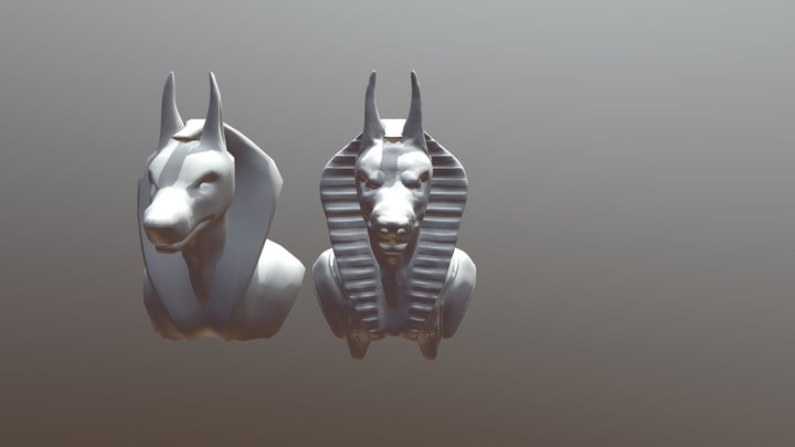 Anubite Test 3D Model