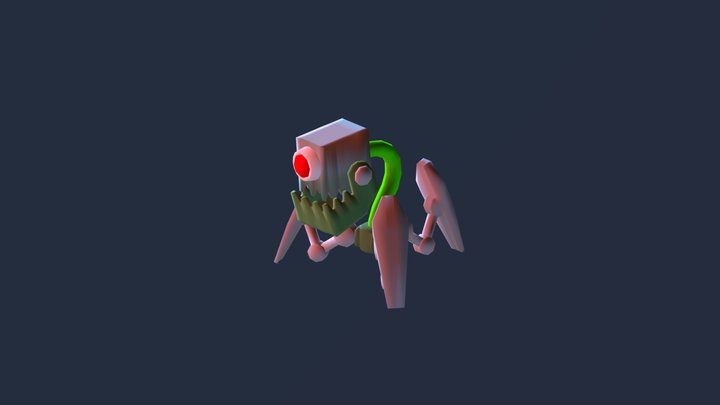 Enemy Robot 3D Model
