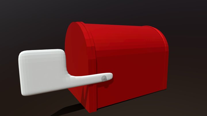3D Letterbox Briefkasten Mailbox 3D Model
