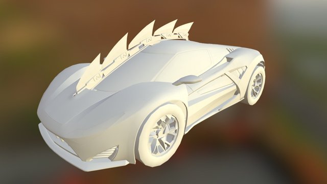 Carmageddon Max Damage: The Hawk 3D Model