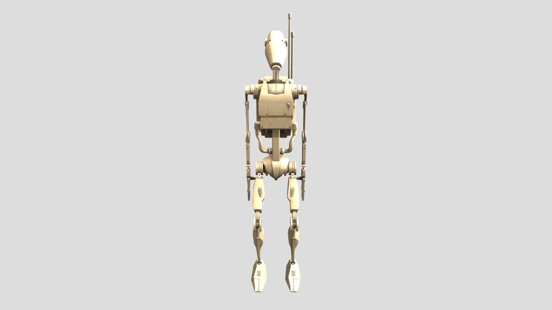 Star Wars B1 Battle Droid 3d Model By Durhamsamuel13 D984578 Sketchfab 2386