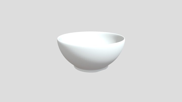 Ceramic Bowl 3D Model