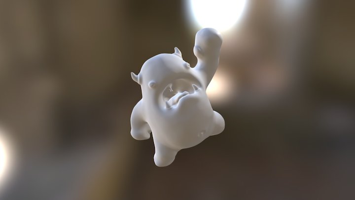 CGCookie - Sculpting Melvin. 3D Model