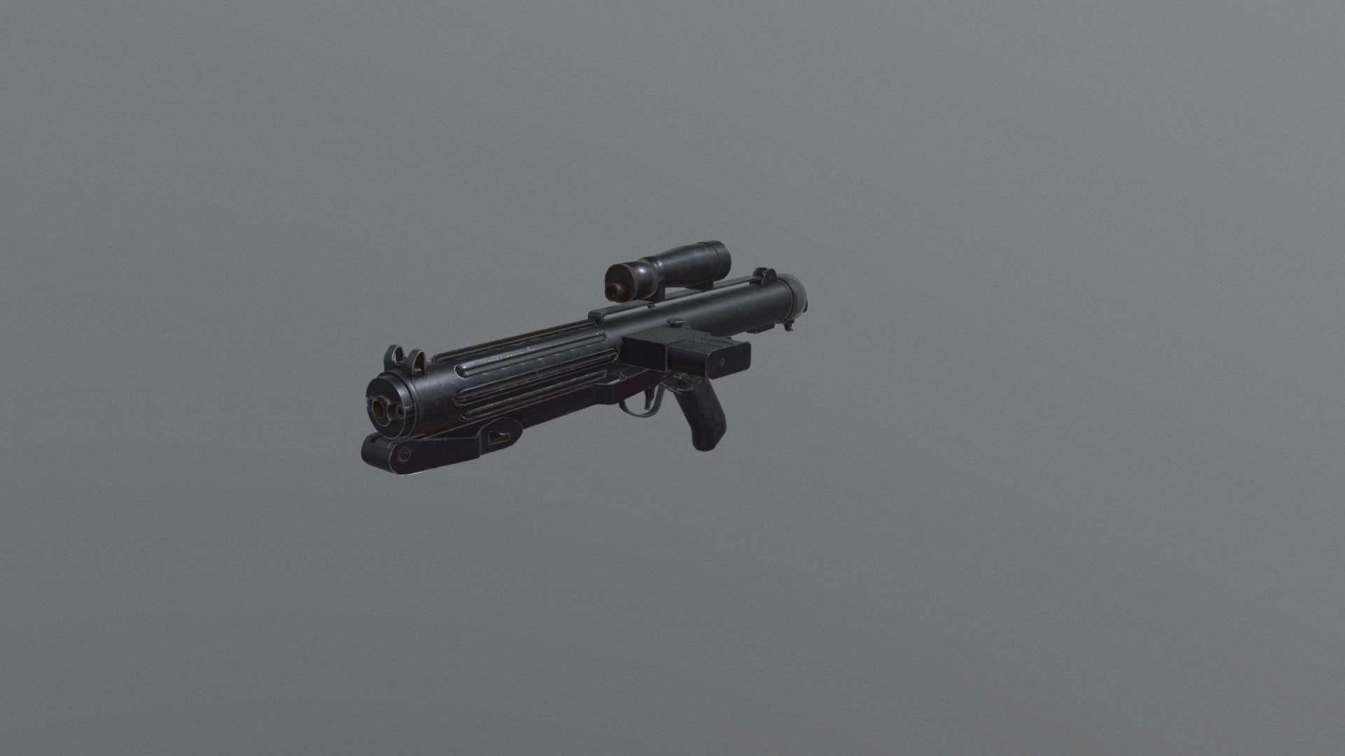 E11 Blaster Rifle - game ready