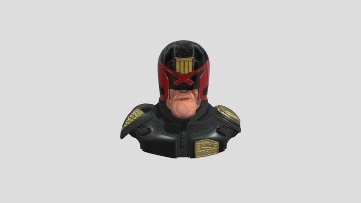 Dredd – Kostenloses 3D-Modell STL