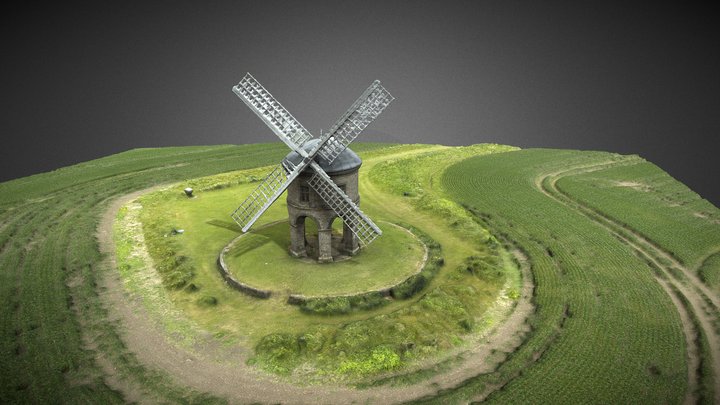 Chesterton Windmill Merged 3D Model