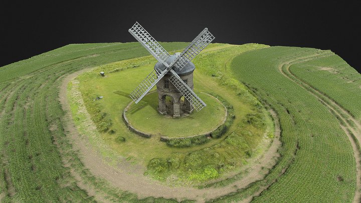 Chesterton Windmill Merged 3D Model
