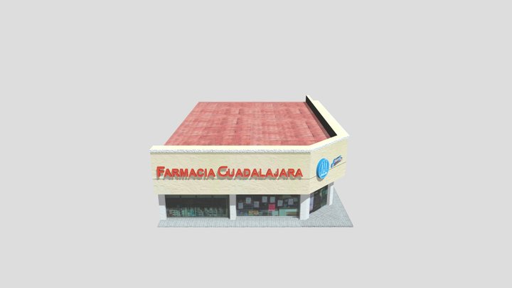 Farmacia Guadalajara 3D Model