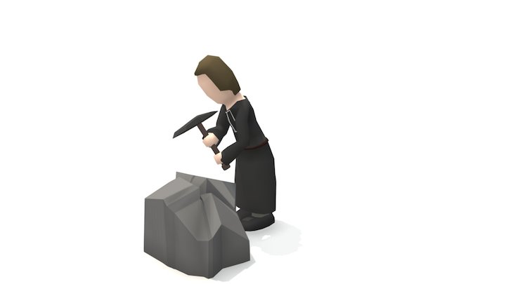 TALLÀ LA ROCA 3D Model