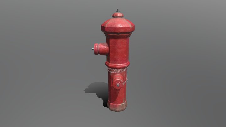1964 Fire Hydrant - Brooklyn, NY Inspired 3D Model