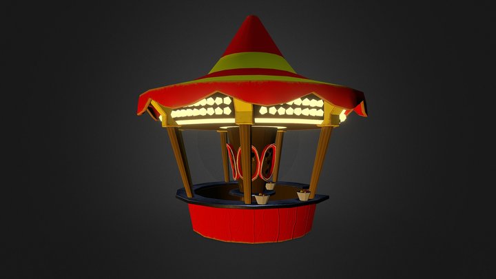 Fun Fair game 3D Model