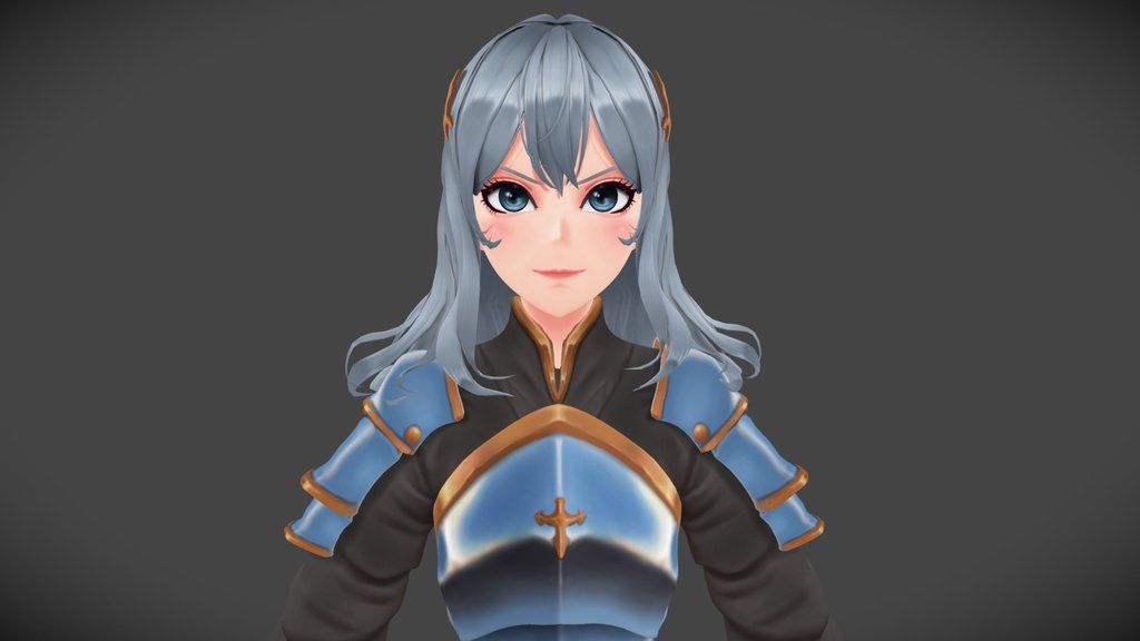 Anime Female Knight