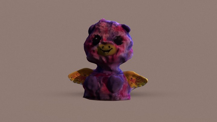 Toy giraffe 3D Model