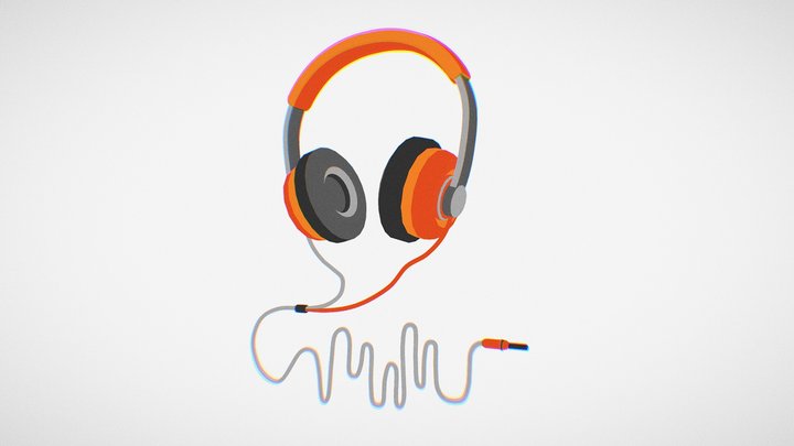 UWV Headphones 3D Model