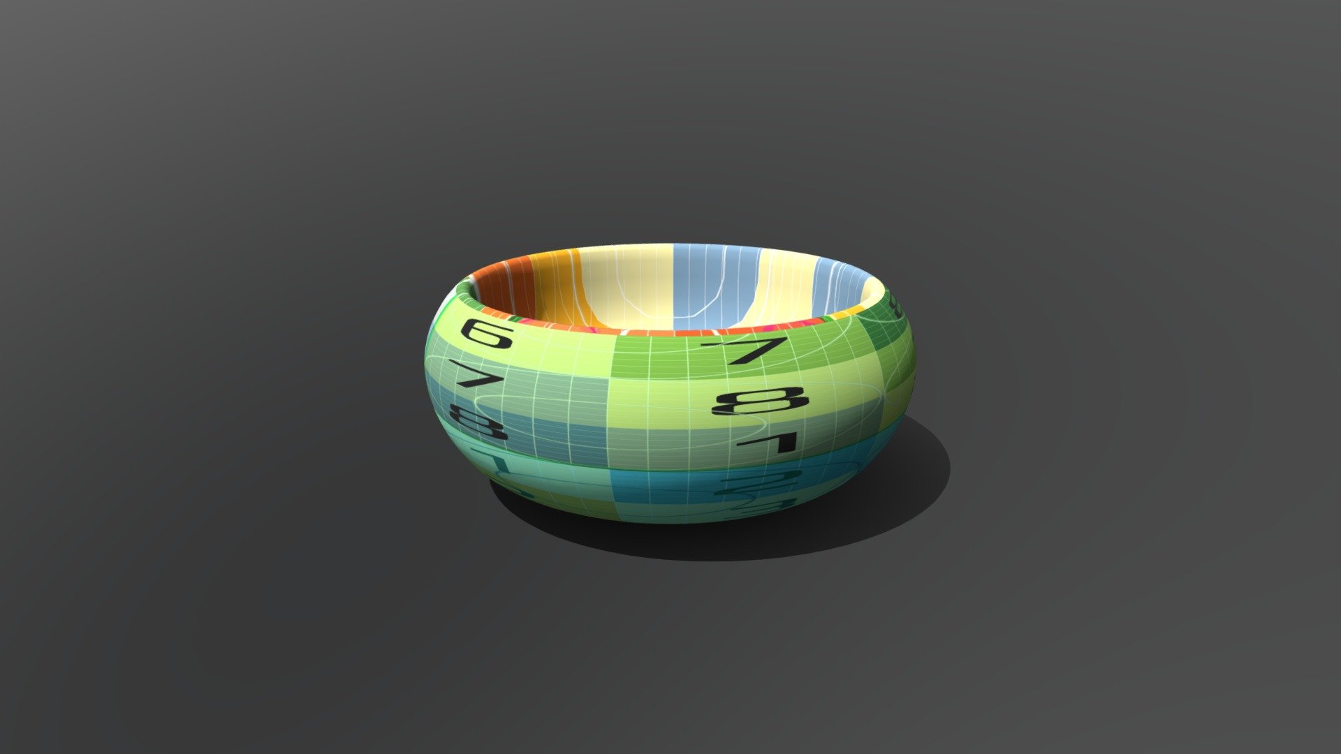 Checekred Bowl