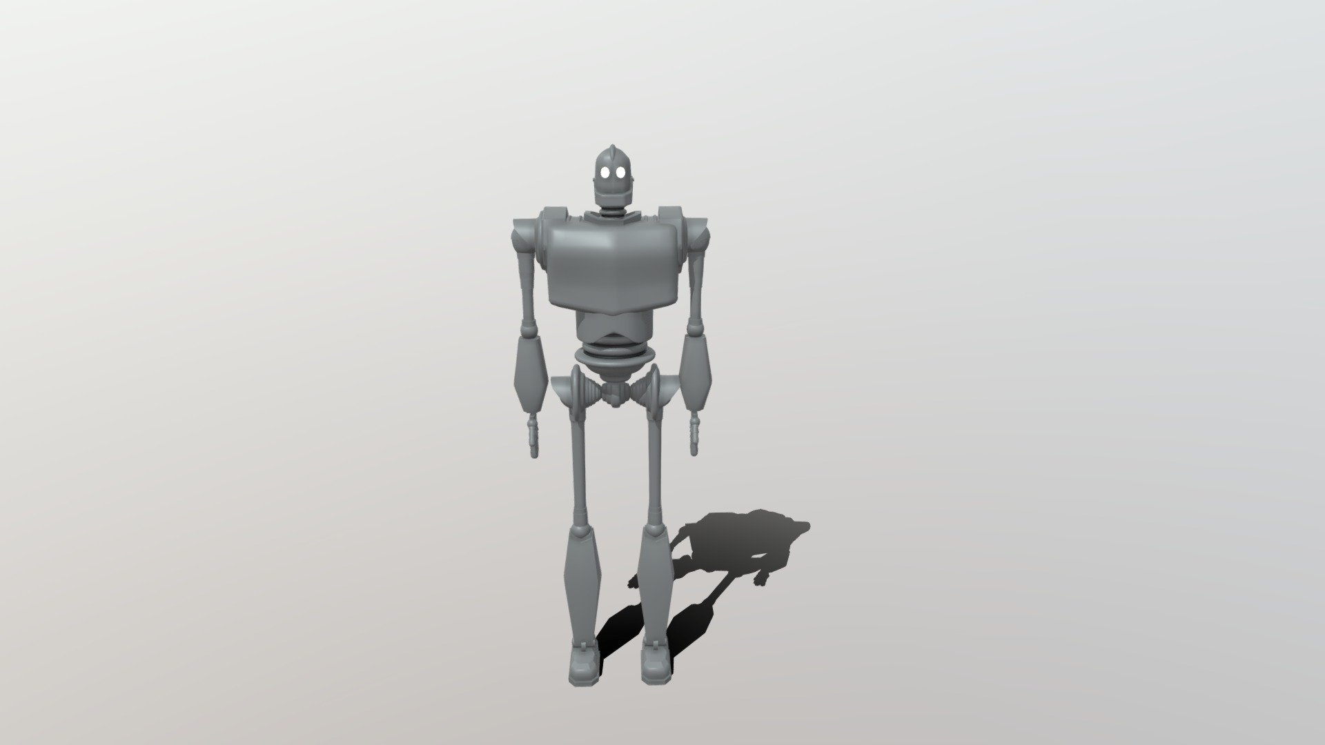 Iron Giant Model 3D model by iancopenhaver [d98f254] Sketchfab
