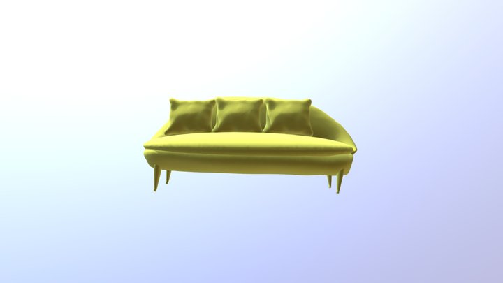 Canapea Hrimiuc 3D Model