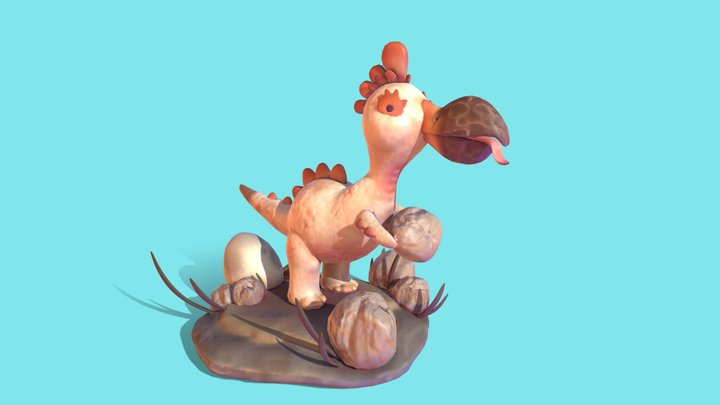 Monster Hunter Kulu Ya Ku 3D Model