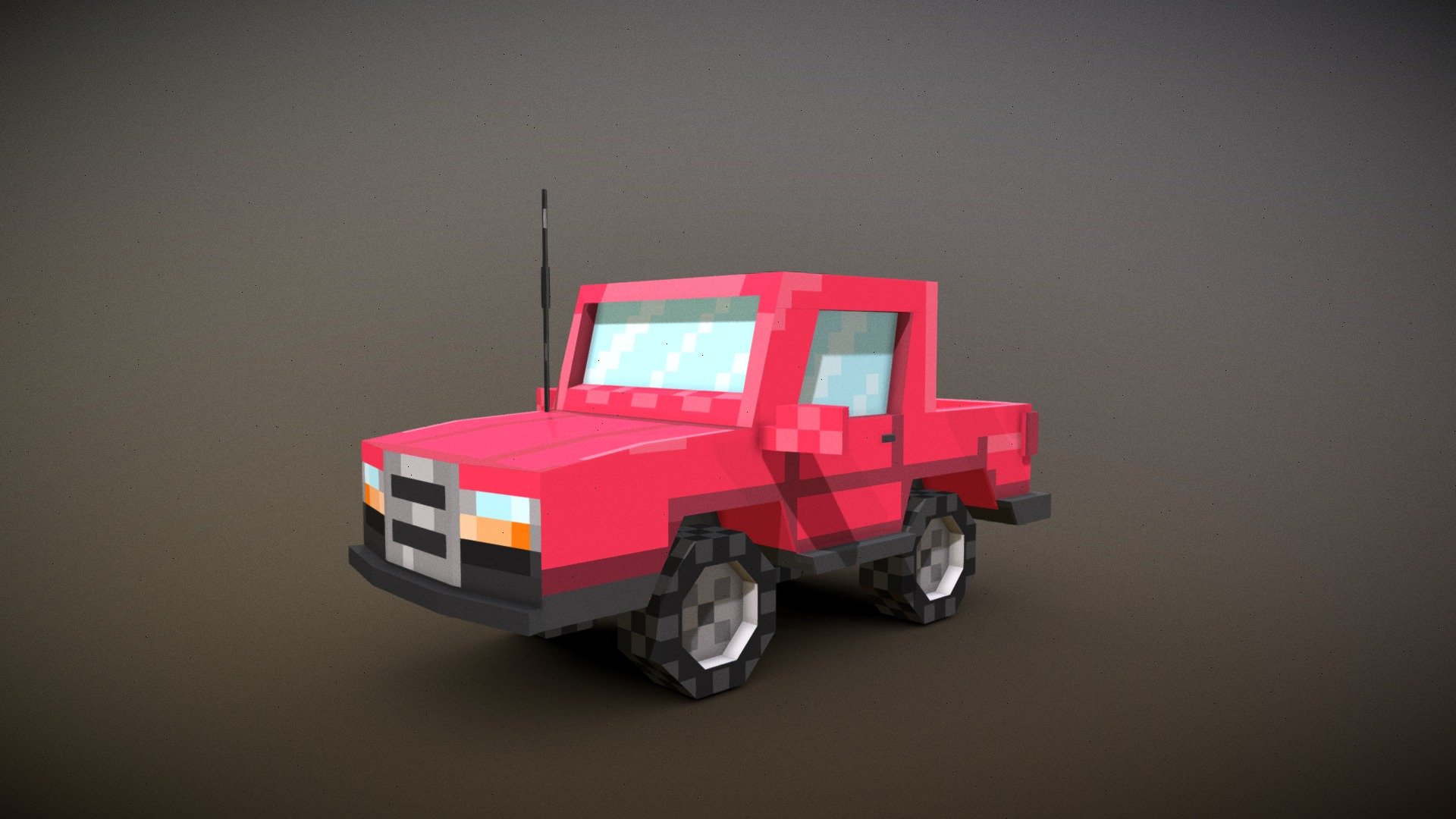 Test Truck - 3D model by pawtholomew [d991432] - Sketchfab