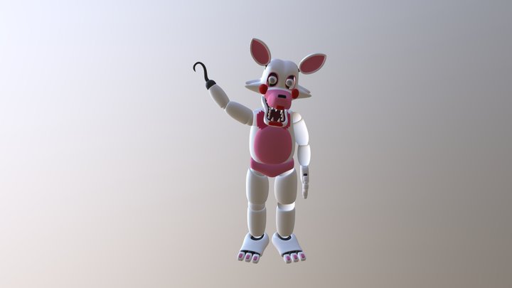 Toy Foxy V2 3D Model