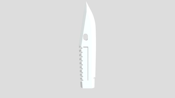 Obj_2_knife V1.step_3 3D Model