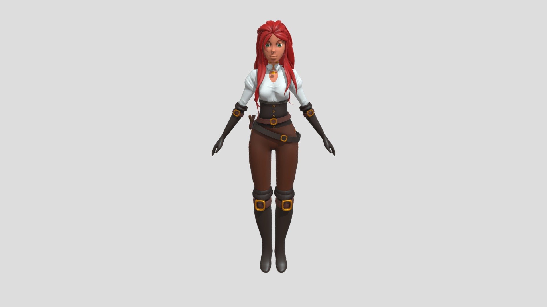 Entrega Modelagem De Personagem 3d Model By Ryan Santos De Souza