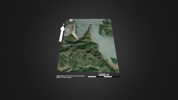 金海湖 – Free 3D Model STL