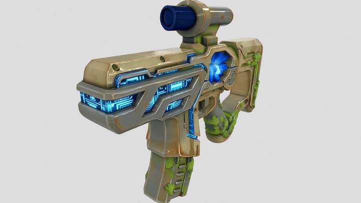 Pulse-Rifle_X_F1ve – Modèle 3D gratuit STL