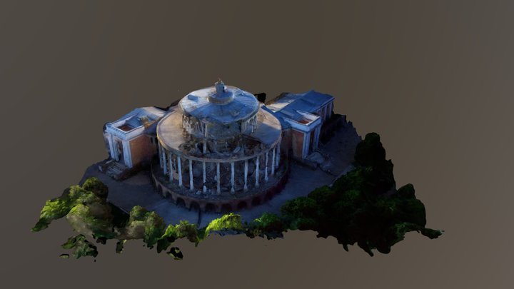 Tver River Station 3D Model