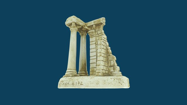Souvenir from Athens, Greece - Ruined Temple