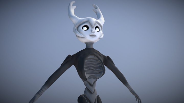 Ghost - Hollow Knight 3D Model
