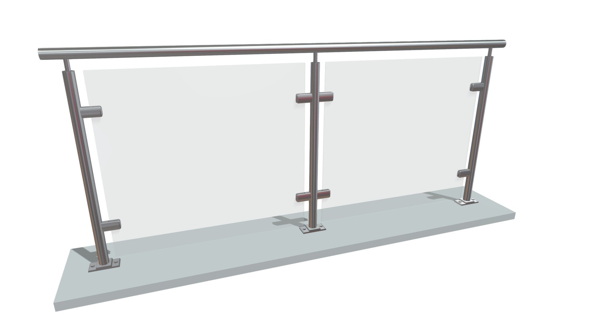 Stainless Steel Balustrade 3d Model By Neacomarketing D999ff9 Sketchfab