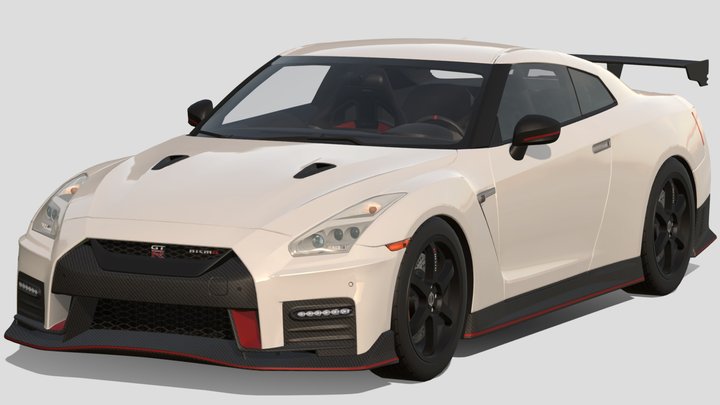 2018 Nissan GT-R Nismo – Modelo 3D gratuito STL