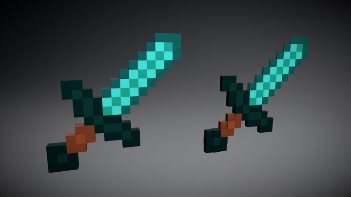 miecz_minecraft 3D Model