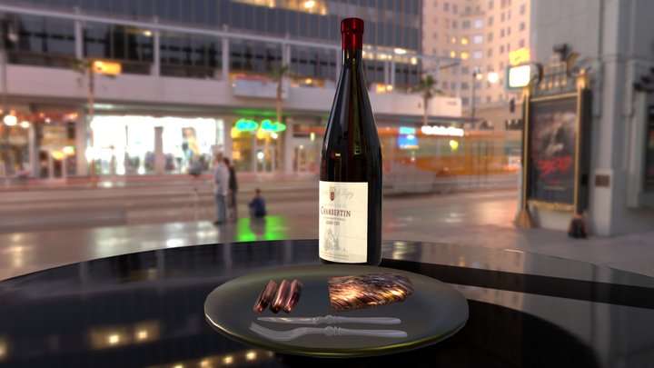 Rosbif et Vin – Modèle 3D gratuit STL