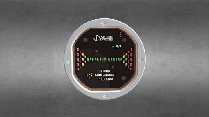 LG-Alert Display (Single Axis) 3D Model