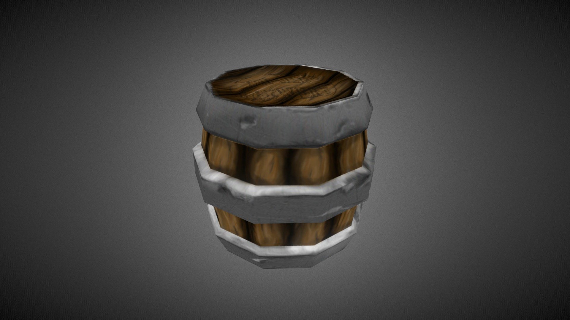 Stylized Barrel