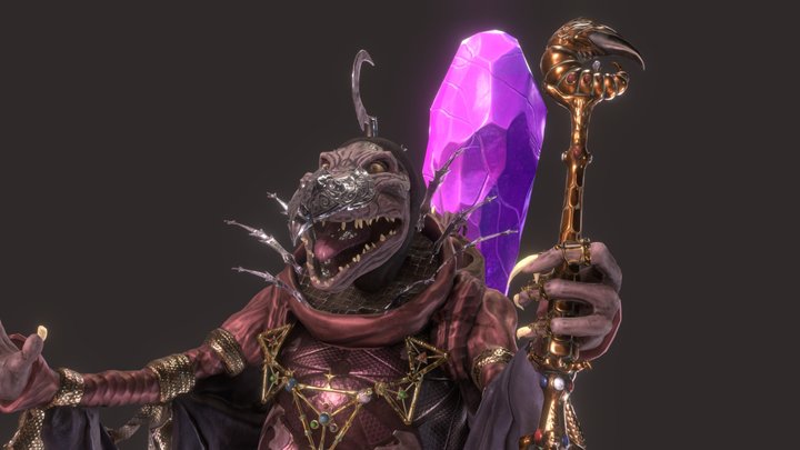 Skeksis 3D Model