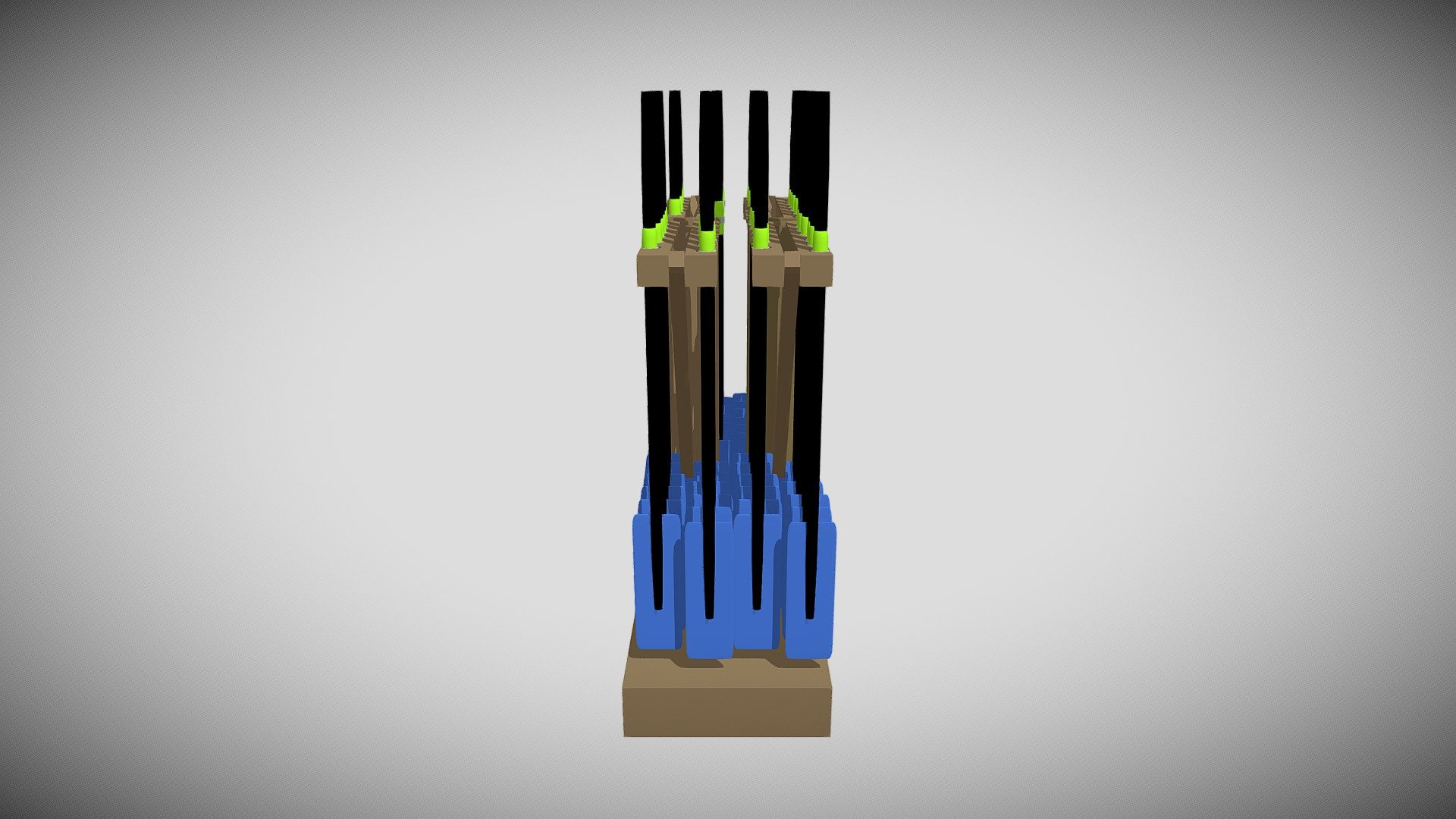 Floating oars - 3D model by W0lfbackup [d99eea2] - Sketchfab