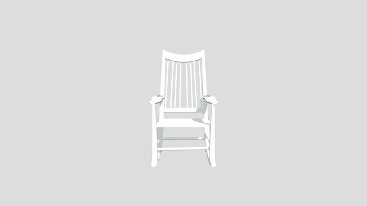 3D Chair Model 3D Model