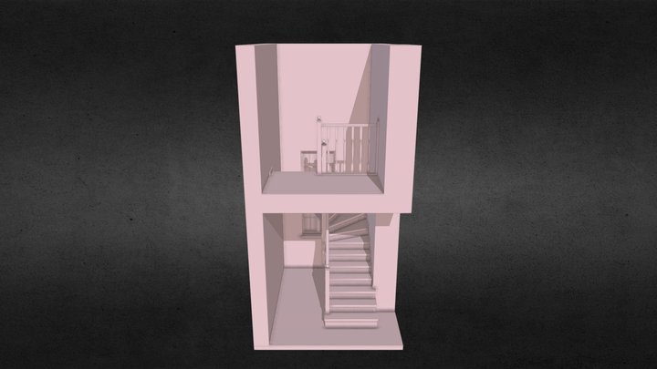 Stairs 3D Model