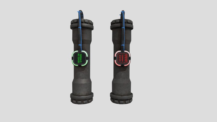 Pipebombs 3D Model