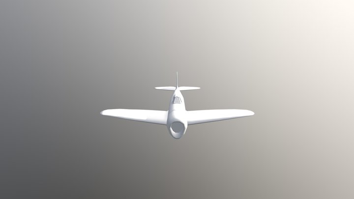 R Arble Airplane SAG285 3D Model