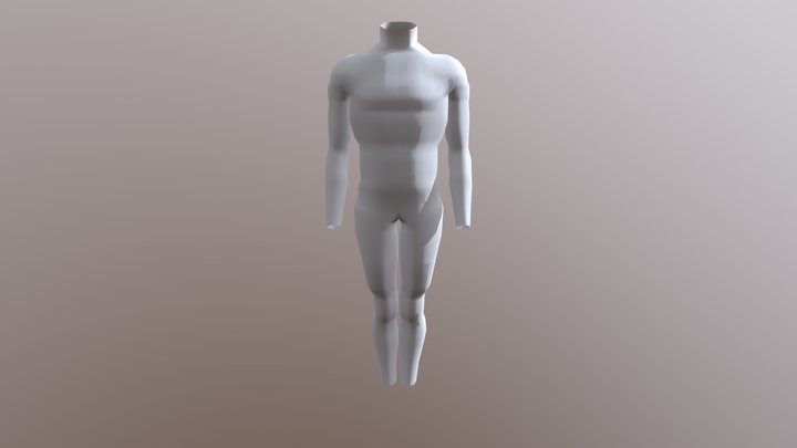 male body 3D Model