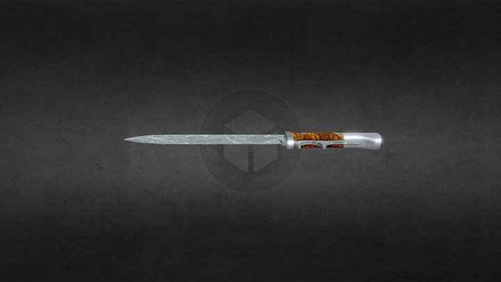 hunting knife 3D Model