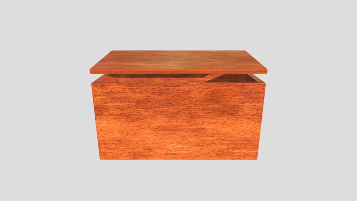 Baúl de Madera 3D Model