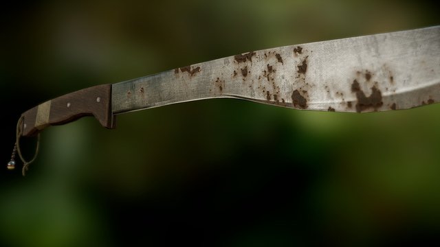 Machete 3D Model