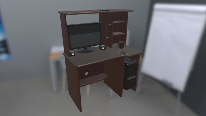 My_Desktop(old) 3D Model