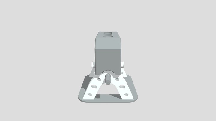 3D Printable Inline 4 Engine 3D Model